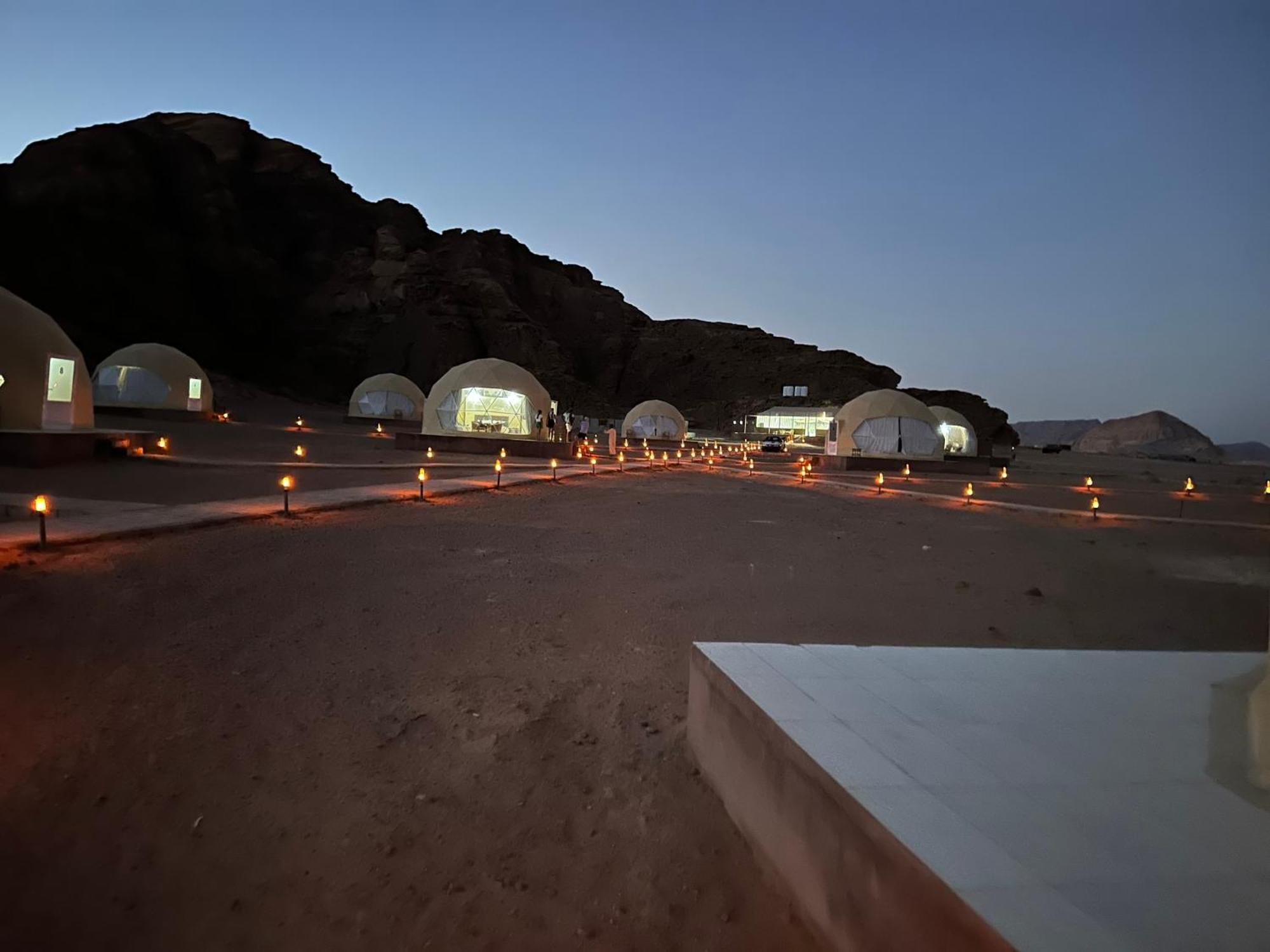 Nara Wadi Rum Camp Exterior foto