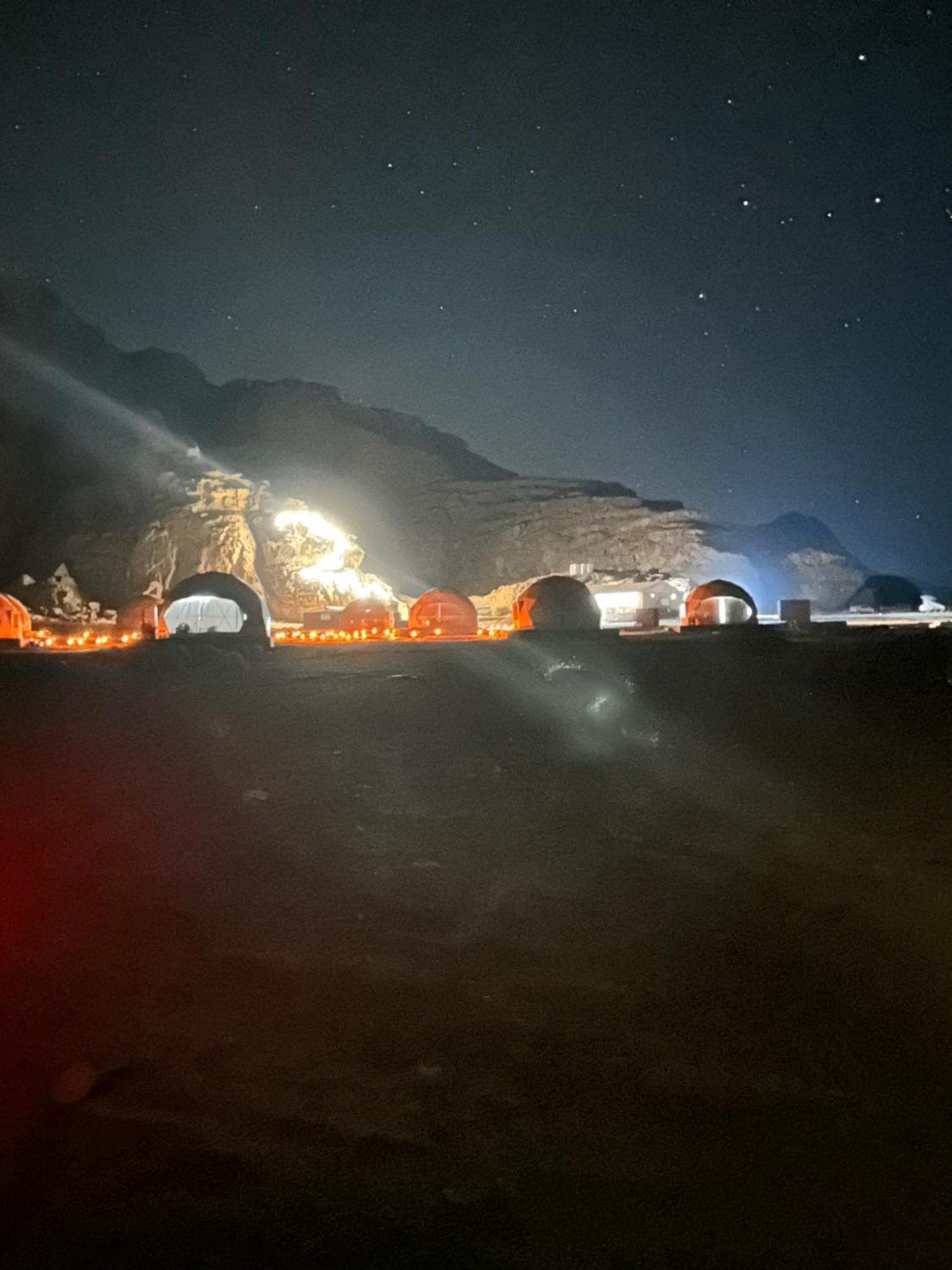 Nara Wadi Rum Camp Exterior foto