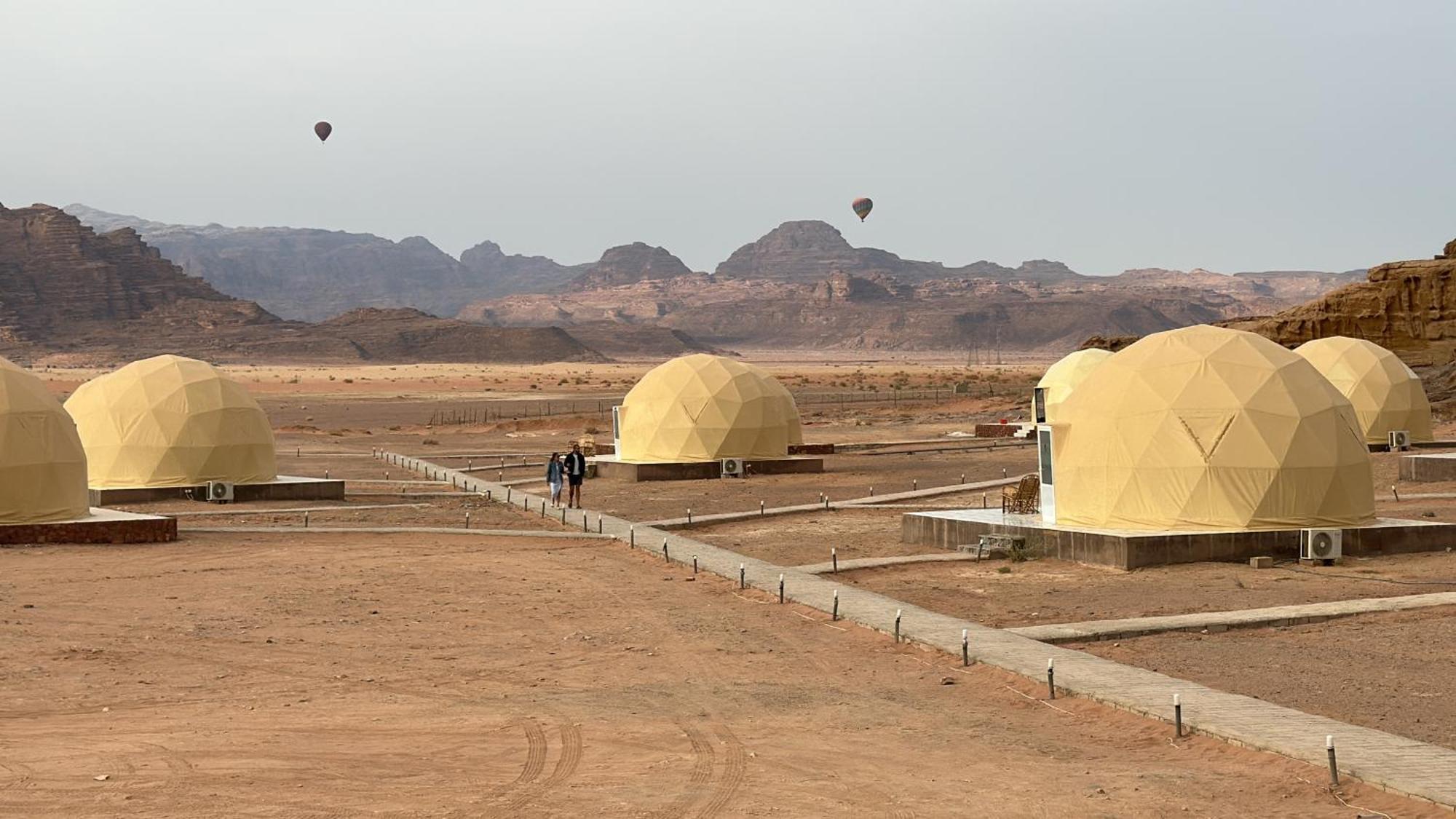 Nara Wadi Rum Camp Exterior foto