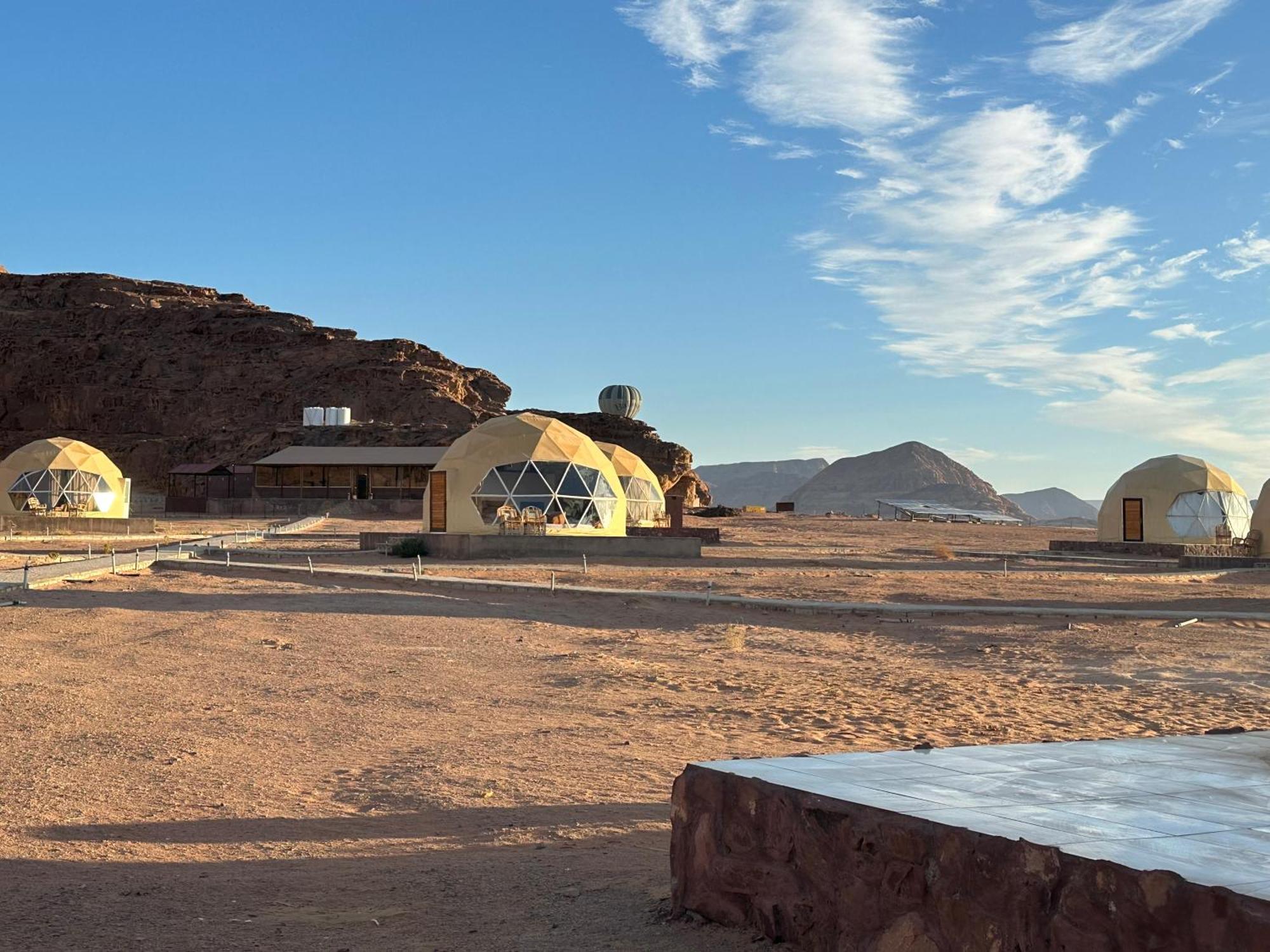 Nara Wadi Rum Camp Exterior foto