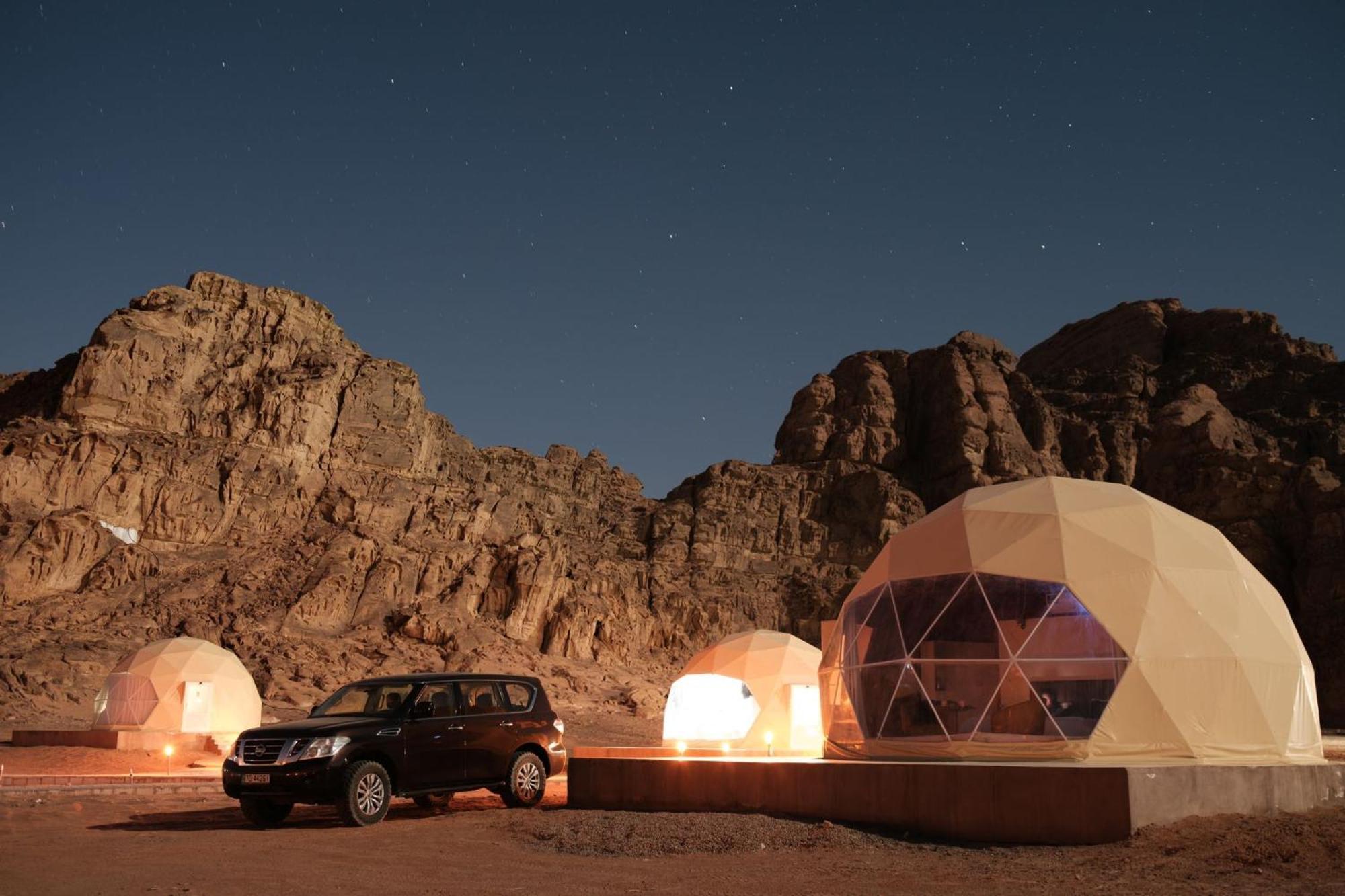 Nara Wadi Rum Camp Exterior foto